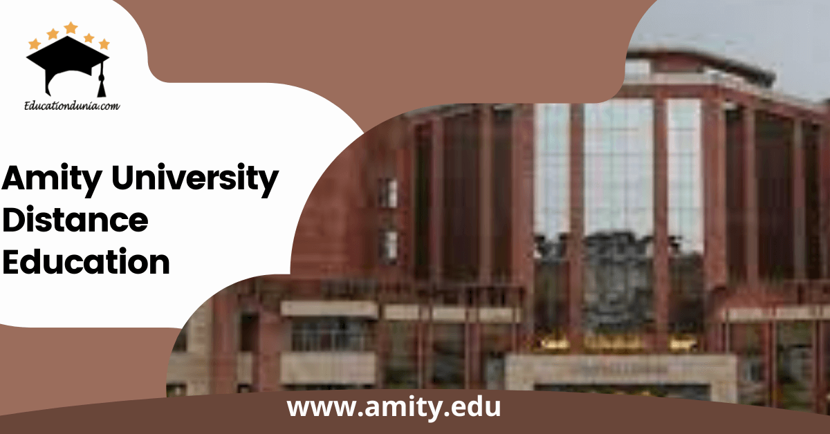 Distance and Online from Amity University